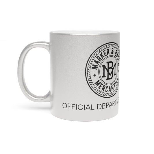 Marker & Batch — Operational Guidance Mug, Metallic