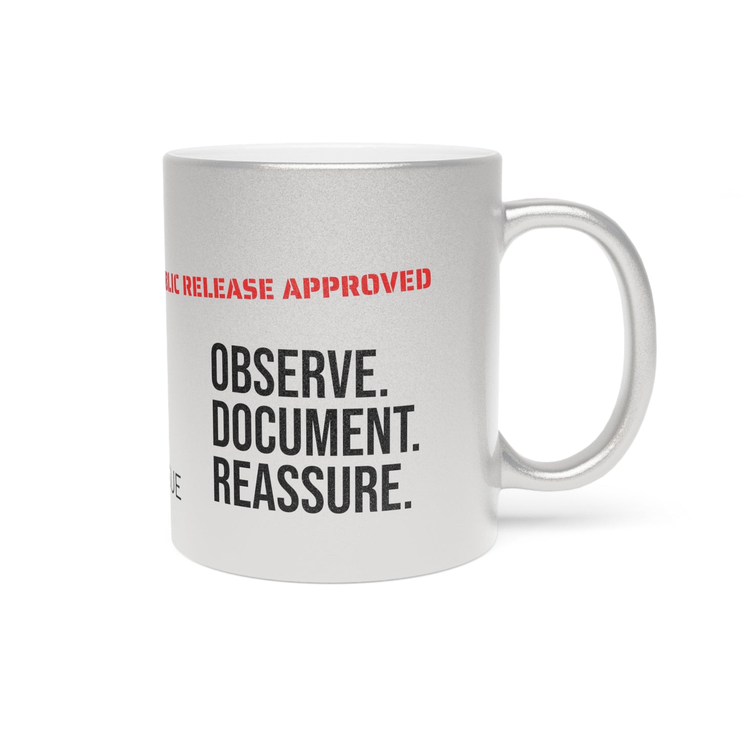 Marker & Batch — Operational Guidance Mug, Metallic