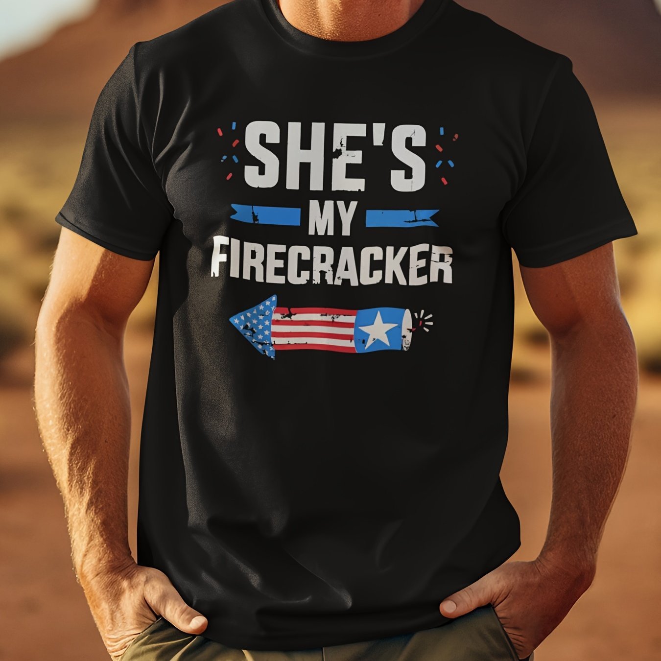 She's my firecracker!