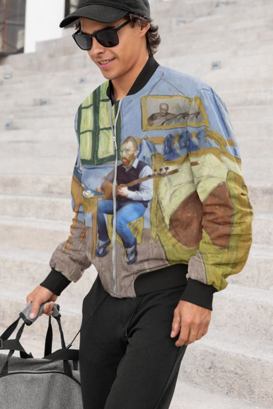 Van Gogh (Ban-jo?) Bomber Jacket